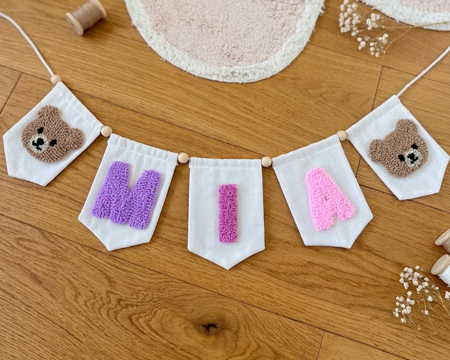 Punch Needle Garland