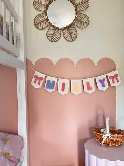 Punch Needle Garland