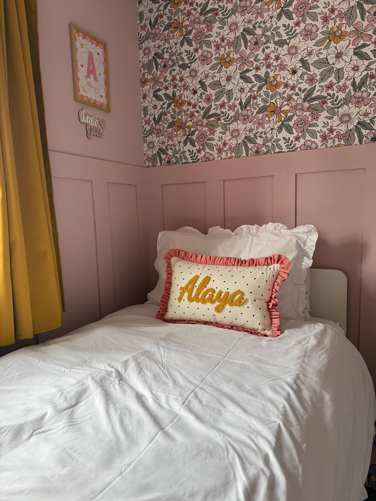 Polka Dot Personalised Cushion