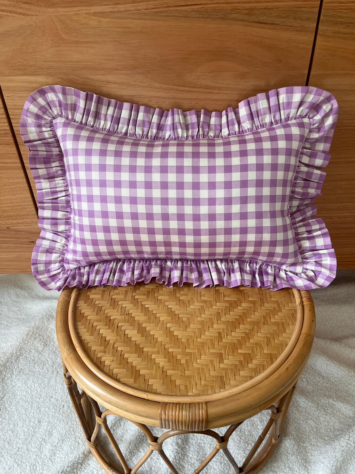 Gingham Cushion