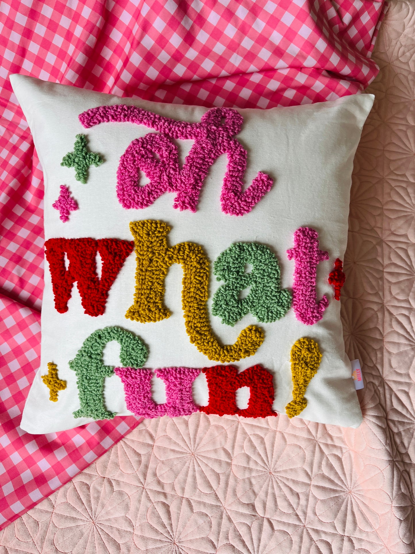 Oh What Fun: Christmas Decorative Cushion