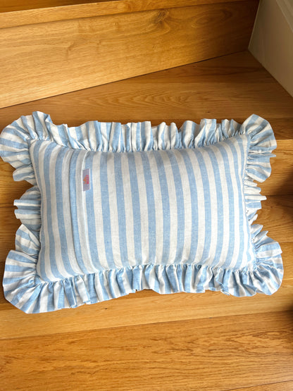 Personalised Ruffled Cushion