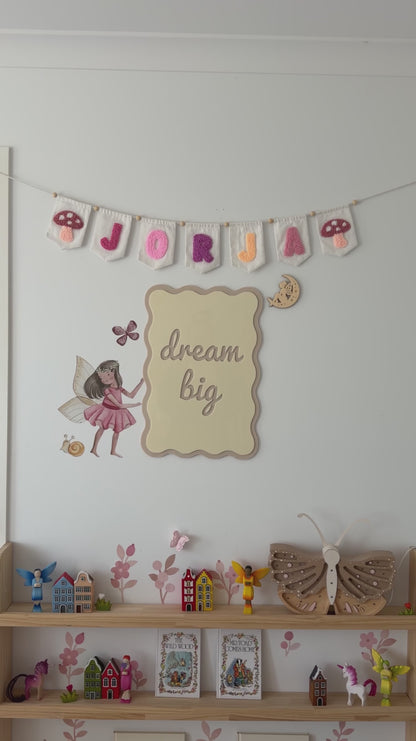Punch Needle Garland